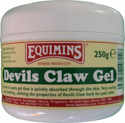 EQUIMINS Devil's Claw Gel - przeciwzapalny żel dla koni na bazie czarciego pazura 250 g