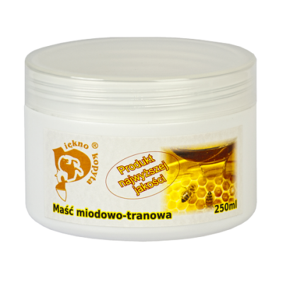 PIĘKNO KOPYTA - MAŚĆ MIODOWO-TRANOWA - opakowanie 250ml