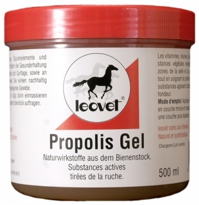 LEOVET Propolis Gel - żel propolisowy działający przeciwzapalnie, znieczulająco. Regeneruje tkankę 500 ml