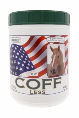 EQUINE AMERICA Coff-Less - środek dla koni ze skłonnością do infekcji dróg oddechowych 908 g