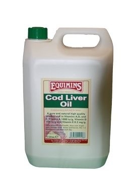 EQUIMINS Cod Liver Oil - olej z wątroby dorsza - tran 5 l