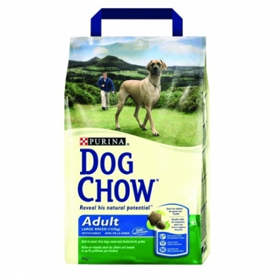 Purina Dog Chow Adult Large Breed z indykiem 3 kg