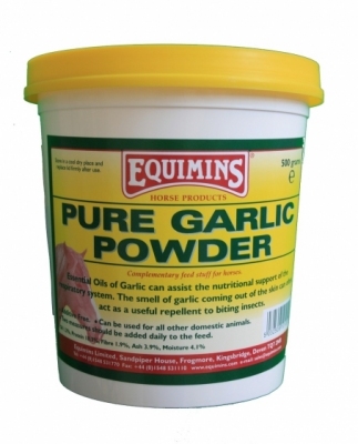 EQUIMINS Pure Garlic Powder - czosnek dla koni w proszku 3 kg