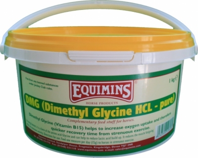 EQUIMINS DMG (Dimethyl Glycine Pure) - dwumetylo - glicyna - zwiększa wydolność organizmu 1000 g