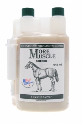 EQUINE AMERICA More Muscle - środek wspomagający wydolność mięśni i kondycję koni 946 ml